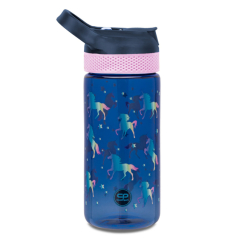 Бутылки для воды - ​Бутылка для воды CoolPack Bibby Blue unicorn 420 мл (Z08670)