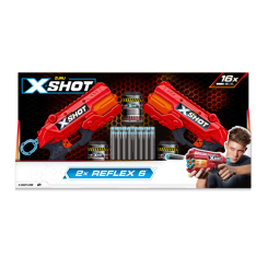 Помповое оружие - Набор бластеров X-Shot Red Excel Reflex Double (36434R)