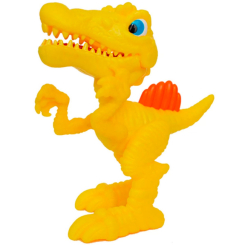 Фигурки животных - Фигурка Dragon-I Джуниор Мегазавр Плямкающий динозавр жёлтый (16916A/3)