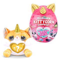 М'які тварини - М'яка іграшка Rainbocorn-G Kittycorn Exotic cat surprise (9259G)