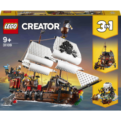 Конструкторы LEGO - Конструктор LEGO Creator 3 v 1 Пиратский корабль (31109)
