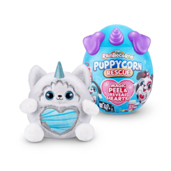 Мягкие животные - Мягкая игрушка-сюрприз Rainbocorn-G Puppycorn rescue (9261G)