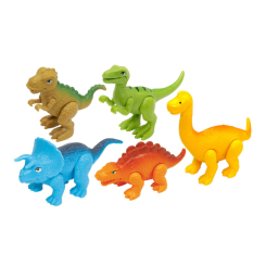 Фигурки животных - Набор фигурок Kiddieland Динозаврики (060749)