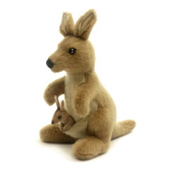 Мягкие животные - Мягкая игрушка Hansa Кенгуру 20 см (3424)
