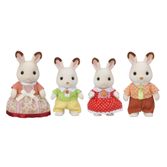 Фигурки животных - Игровой набор Sylvanian Families Семья шоколадных кроликов (5655)