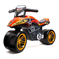 Беговелы - Мотоцикл Falk Мотобайк Dakar оранжевый (506D)