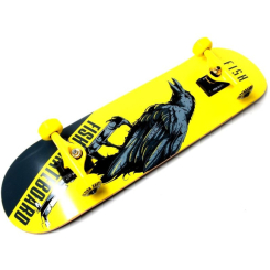 Скейтборди - Скейтборд "Fish" Skateboard raven (1575016512)