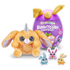 Мягкие животные - Мягкая игрушка Rainbocorn-B Bunnycorn surprise (9260B)