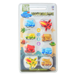 Транспорт и спецтехника - Набор машинок Shantou Jinxing Motorcade Thasportation toys 8 штук (278-34)