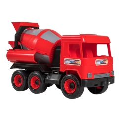 Машинки для малюків - Машинка Tigres Middle truck Бетонозмішувач червоний в коробці (39489)
