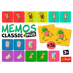 Настольные игры - Настольная игра Trefl Мемос Классик Плюс Плей (02271)