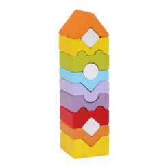 Развивающие игрушки - Пирамидка Cubika Башня LD-11 12 деталей (14996) (4823056514996)