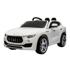 Электромобили - Детский электромобиль Kidsauto Maserati Levante белый (SX 1798/SX 1798-2)