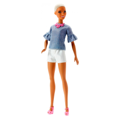 Ляльки - Лялька Barbie Fashionistas Елегантність у шамбре (FBR37/FNJ40)