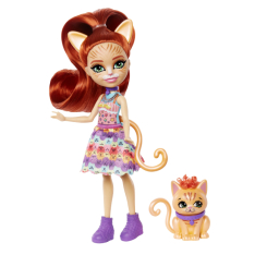Ляльки - Лялька Enchantimals Руденька кішечка Тарла (HHB91)