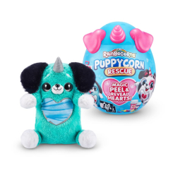 Мягкие животные - Мягкая игрушка-сюрприз Rainbocorn-H Puppycorn rescue (9261H)