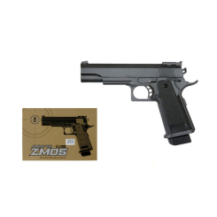 Стрелковое оружие - Пистолет металлический CYMA ZM05 с пульками Черный (ZM05)