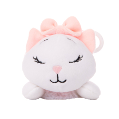Брелоки - Мягкая игрушка Disney Snuglets Кошка Мари с клипсой 13 см (DSG-9429-8)