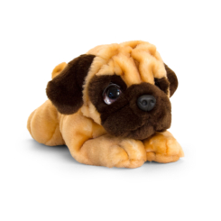 М'які тварини - М'яка іграшка Keel toys Цуценя мопс 25 см (SD2624)