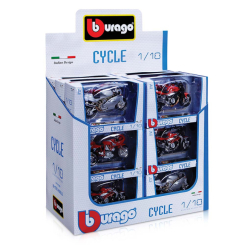 Автомоделі - Модель мотоцикла Bburago 1:18 в асортименті (18-51030)