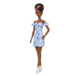 Куклы - Кукла Barbie Модница в платье под джинс (HBV17)