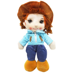 Куклы - Мягкая кукла MiC 38 см в голубом (CM1617) (184825)