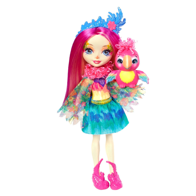 Куклы - Кукла Enchantimals Попугайчик Пикки (FJJ21)