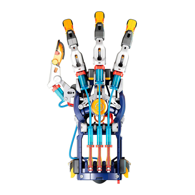 Конструктори з унікальними деталями - Конструктор CIC Robotics Гідравлічна кіберрука (21-634)