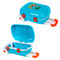 Детские чемоданы - Игрушечный чемодан Technok Отдых в тропиках голубой (6108)#3
