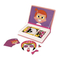 Обучающие игрушки - Магнитная книга Janod Смешные лица — девочка (J02717)#3