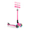 Самокати - Самокат Globber Primo foldable lights рожевий з підсвічуванням (432-110-2)#2