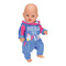 Одежда и аксессуары - Одежда для пупса Baby born Спортивный костюм голубой (830109-2)#3
