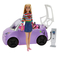 Транспорт и питомцы - Машинка Barbie Электрокар с откидным верхом (HJV36)#3