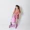 Транспорт и питомцы - Тележка для куклы Doloni с люлькой серо-розовая (0121/04)#6