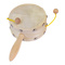 Музыкальные инструменты - Музыкальный инструмент Деревянный барабан с ручкой Bino (86551)#2