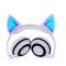 Портативные колонки и наушники - Bluetooth наушники LINX BL108A с кошачьими ушками LED Белые (SUN0480)#5